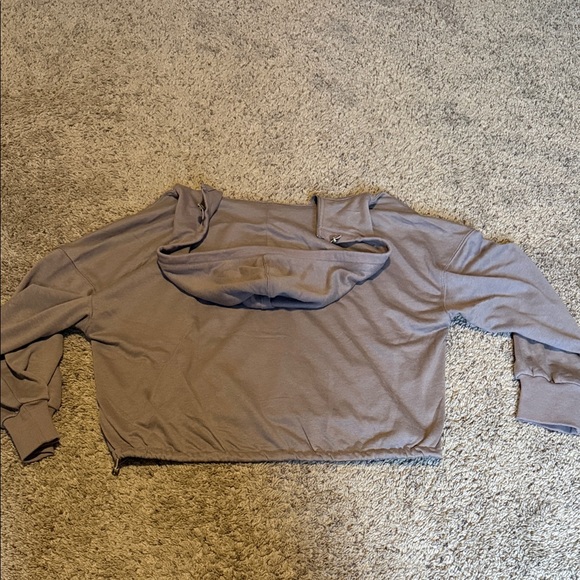 Brown Hooded Pullover with Pockets - Picture 6 of 6